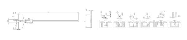 Il calibro digitale professionale Dasqua ip67 da 300 mm è resistente  all'acqua 